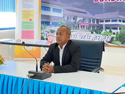 ประธานเปิดกิจกรรมตรวจสุขภาพใจเจ้าหน้าที่ของ พมจ.สฎ เพื่อประเ ... พารามิเตอร์รูปภาพ 1