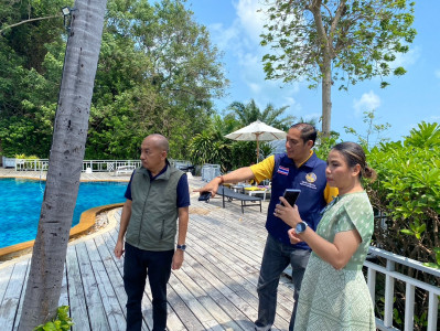 ประธานในการตรวจสอบสถานที่โรงแรมที่ยื่นขออนุญาต และขอต่ออายุใ ... พารามิเตอร์รูปภาพ 1