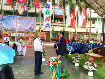 ร่วมตรวจเยี่ยมและให้กำลังใจนักกีฬาสังกัดจังหวัดสุราษฎร์ธานี  ... พารามิเตอร์รูปภาพ 1