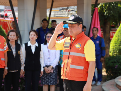 ผู้ว่าฯ สุราษฎร์ธานีเปิดศูนย์ปฏิบัติการป้องกันและลดอุบัติเหต ... พารามิเตอร์รูปภาพ 1