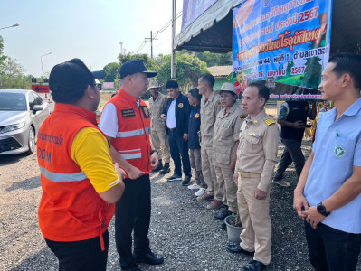 รองผู้ว่าราชการจังหวัดสุราษฎร์ธานี ลงพื้นที่ ตรวจเยี่ยมจุดตร ... พารามิเตอร์รูปภาพ 1