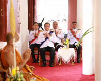 ผู้ว่าราชการจังหวัดสุราษฎร์ธานี นำหัวหน้าส่วนราชการและประชาช ... พารามิเตอร์รูปภาพ 15