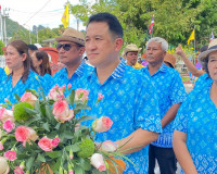รองผู้ว่าราชการจังหวัดสุราษฎร์ธานี เป็นประธานกล่าวเปิดกิจกรร ... พารามิเตอร์รูปภาพ 2