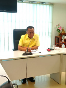 รองผู้ว่าราชการจังหวัดสุราษฎร์ธานี เป็นประธานการประชุมการแก้ ... พารามิเตอร์รูปภาพ 1