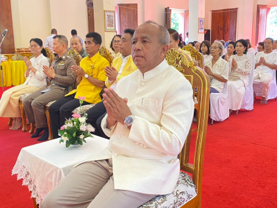 รองผู้ว่าราชการจังหวัดสุราษฎร์ธานี เป็นประธานในพิธีบำเพ็ญกุศ ... พารามิเตอร์รูปภาพ 1