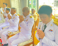 รองผู้ว่าราชการจังหวัดสุราษฎร์ธานี เป็นประธานในพิธีบรรพชาอุป ... พารามิเตอร์รูปภาพ 3
