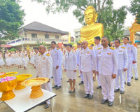รองผู้ว่าราชการจังหวัดสุราษฎร์ธานี เป็นประธานในพิธีบรรพชาอุป ... พารามิเตอร์รูปภาพ 14