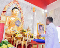 จังหวัดสุราษฎร์ธานีจัดพิธีสมโภชและถวายเทียนพรรษาพระราชทาน พร ... พารามิเตอร์รูปภาพ 1