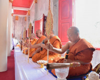 จังหวัดสุราษฎร์ธานีจัดพิธีสมโภชและถวายเทียนพรรษาพระราชทาน พร ... พารามิเตอร์รูปภาพ 5