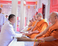 จังหวัดสุราษฎร์ธานีจัดพิธีสมโภชและถวายเทียนพรรษาพระราชทาน พร ... พารามิเตอร์รูปภาพ 14