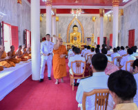 จังหวัดสุราษฎร์ธานีจัดพิธีสมโภชและถวายเทียนพรรษาพระราชทาน พร ... พารามิเตอร์รูปภาพ 19