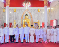 จังหวัดสุราษฎร์ธานีจัดพิธีสมโภชและถวายเทียนพรรษาพระราชทาน พร ... พารามิเตอร์รูปภาพ 20