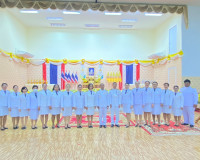 รองผู้ว่าราชการจังหวัดสุราษฎร์ธานี เป็นประธานในพิธีถวายพระพร ... พารามิเตอร์รูปภาพ 12