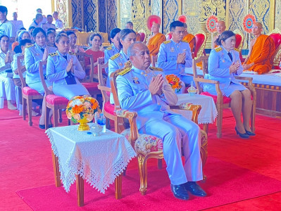 รองผู้ว่าราชการจังหวัดสุราษฎร์ธานี เป็นประธานในพิธีบำเพ็ญกุศ ... พารามิเตอร์รูปภาพ 1