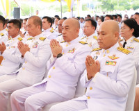 จังหวัดสุราษฎร์ธานีจัดพิธีถวายพระพร 3 ศาสนามหามงคล พิธีทำบุญ ... พารามิเตอร์รูปภาพ 5
