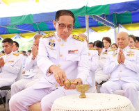 จังหวัดสุราษฎร์ธานีจัดพิธีถวายพระพร 3 ศาสนามหามงคล พิธีทำบุญ ... พารามิเตอร์รูปภาพ 11
