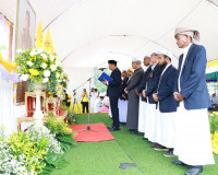 จังหวัดสุราษฎร์ธานีจัดพิธีถวายพระพร 3 ศาสนามหามงคล พิธีทำบุญ ... พารามิเตอร์รูปภาพ 12