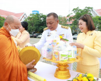 จังหวัดสุราษฎร์ธานีจัดพิธีถวายพระพร 3 ศาสนามหามงคล พิธีทำบุญ ... พารามิเตอร์รูปภาพ 16