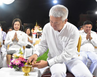 รองผู้ว่าราชการจังหวัดสุราษฎร์ธานี เป็นประธานพิธีเจริญพระพุท ... พารามิเตอร์รูปภาพ 9