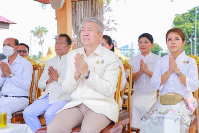 รองผู้ว่าราชการจังหวัดสุราษฎร์ธานี เป็นประธานพิธีบวงสรวงบูชา ... พารามิเตอร์รูปภาพ 1