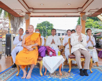 รองผู้ว่าราชการจังหวัดสุราษฎร์ธานี เป็นประธานพิธีบวงสรวงบูชา ... พารามิเตอร์รูปภาพ 28