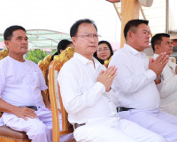 รองผู้ว่าราชการจังหวัดสุราษฎร์ธานี เป็นประธานพิธีบวงสรวงบูชา ... พารามิเตอร์รูปภาพ 10