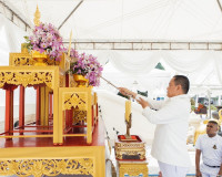 รองผู้ว่าราชการจังหวัดสุราษฎร์ธานี เป็นประธานพิธีบวงสรวงบูชา ... พารามิเตอร์รูปภาพ 12