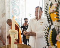 รองผู้ว่าราชการจังหวัดสุราษฎร์ธานี เป็นประธานพิธีบวงสรวงบูชา ... พารามิเตอร์รูปภาพ 13