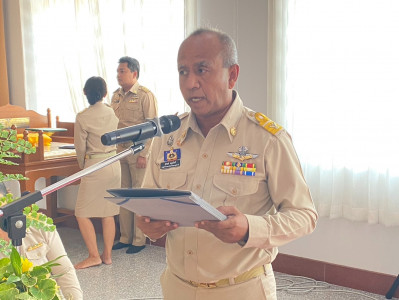 รองผู้ว่าราชการจังหวัดสุราษฎร์ธานี เป็นประธานกล่าวปิดโครงการ ... พารามิเตอร์รูปภาพ 1