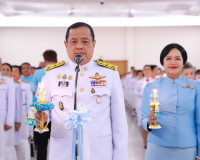 ผู้ว่าราชการจังหวัดสุราษฎร์ธานี นำข้าราชการและพสกนิกรชาวจังห ... พารามิเตอร์รูปภาพ 16