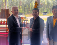 รองผู้ว่าราชการจังหวัดสุราษฎร์ธานี ให้การต้อนรับและร่วมประชุ ... พารามิเตอร์รูปภาพ 7