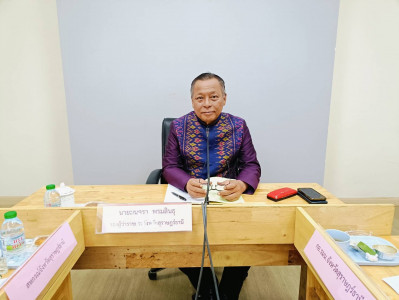 รองผู้ว่าราชการจังหวัดสุราษฎร์ธานี เป็นประธานการประชุมคณะทำง ... พารามิเตอร์รูปภาพ 1