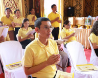 พุทธศาสนิกชนชาวสุราษฎร์ธานีทุกหมู่เหล่าร่วมเจริญพระพุทธมนต์เ ... พารามิเตอร์รูปภาพ 20