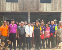 รองผู้ว่าราชการจังหวัดสุราษฎร์ธานี ร่วมลงพื้นที่การติดตั้งกา ... พารามิเตอร์รูปภาพ 7