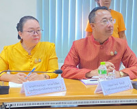 รองผู้ว่าราชการจังหวัดสุราษฎร์ธานี เป็นประธานการแถลงข่าวการด ... พารามิเตอร์รูปภาพ 7