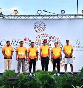 รองผู้ว่าราชการจังหวัดสุราษฎร์ธานี พร้อมด้วย นายปกรณ์ กาญจนโ ... พารามิเตอร์รูปภาพ 1