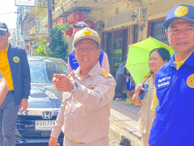 รองผู้ว่าราชการจังหวัดสุราษฎร์ธานี ลงพื้นที่ตรวจความเรียบร้อ ... พารามิเตอร์รูปภาพ 1