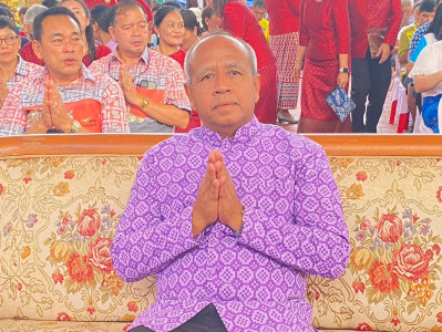 รองผู้ว่าราชการจังหวัดสุราษฎร์ธานี เป็นประธานในพิธีสมโภชเรือ ... พารามิเตอร์รูปภาพ 1