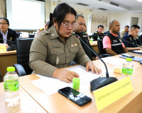 รองผู้ว่าฯสุราษฎร์ธานี ประชุมคณะกรรมการรักษาความมั่นคงและควา ... พารามิเตอร์รูปภาพ 9