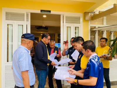 รองผู้ว่าราชการจังหวัดสุราษฎร์ธานี ร่วมตรวจสถานที่และประชุมค ... พารามิเตอร์รูปภาพ 1