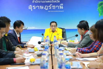 รองผู้ว่าราชการจังหวัดสุราษฎร์ธานี เป็นประธานในการประชุมคณะก ... พารามิเตอร์รูปภาพ 1