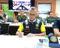 จังหวัดสุราษฎร์ธานีประชุมศูนย์บัญชาการเหตุการณ์ป้องกันและแก้ ... พารามิเตอร์รูปภาพ 5