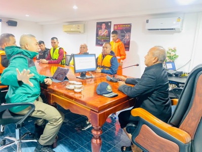 รองผู้ว่าราชการจังหวัดสุราษฎร์ธานี ประชุมหน่วยงานที่เกี่ยวข้ ... พารามิเตอร์รูปภาพ 1