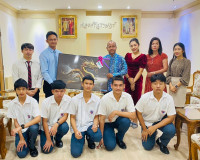 รองผู้ว่าราชการจังหวัดสุราษฎร์ธานี ให้การต้อนรับและกล่าวขอบค ... พารามิเตอร์รูปภาพ 4