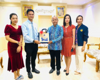 รองผู้ว่าราชการจังหวัดสุราษฎร์ธานี ให้การต้อนรับและกล่าวขอบค ... พารามิเตอร์รูปภาพ 5