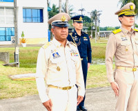 รองผู้ว่าราชการจังหวัดสุราษฎร์ธานี ให้การต้อนรับพลเอก ดาว์พง ... พารามิเตอร์รูปภาพ 2