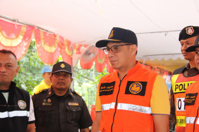 รองผู้ว่าฯ สุราษฎร์ธานี เดินสายตรวจเยี่ยมจุดตรวจ/จุดบริการปร ... พารามิเตอร์รูปภาพ 1