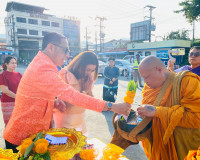 รองผู้ว่าราชการจังหวัดสุราษฎร์ธานี พร้อมด้วย นางพรรณทิพย์ เจ ... พารามิเตอร์รูปภาพ 5