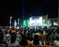 ชาวจังหวัดสุราษฎร์ธานี ร่วมกิจกรรมเฉลิมฉลองเคาท์ดาวน์ วันส่ง ... พารามิเตอร์รูปภาพ 18