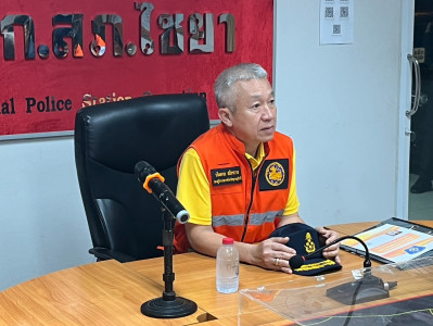 รองผู้ว่าราชการจังหวัดสุราษฎร์ธานี ลงพื้นที่ตรวจและช่วยเหลือ ... พารามิเตอร์รูปภาพ 1